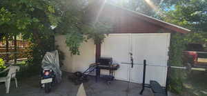 View of shed