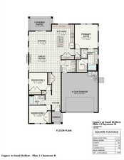 View of home floor plan - Optional 3rd Car garage available