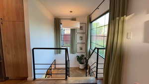 Detailed view of baseboards