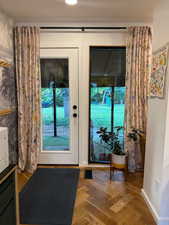 Doorway with healthy amount of natural light