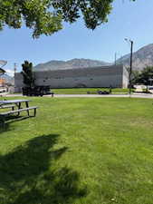 View of mountain background