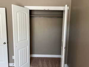 View of closet