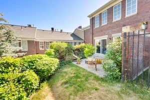 View of yard featuring a patio area