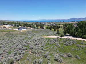 Aerial view of mountains