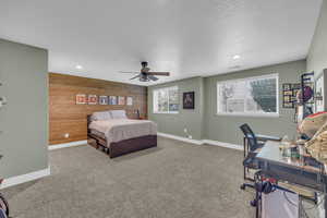 Basement bedroom