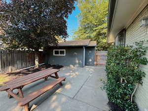 View of patio / terrace featuring outdoor dining space