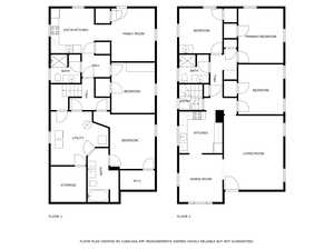 View of home floor plan