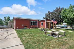 View of front facade