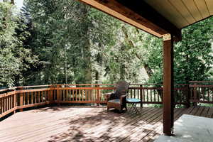 deck off kitchen