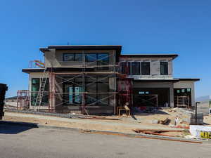 View of property under construction