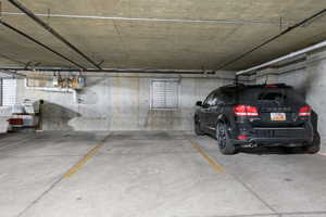 View of parking garage