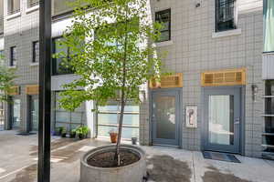 View of exterior entry