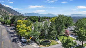View of mountain backdrop