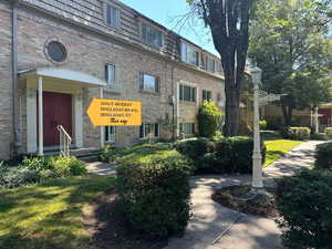 Main entrance to the building