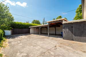 Shed and Carport