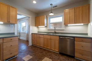 Upstairs kitchen