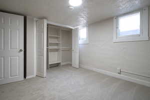 Third and smallest basement bedroom