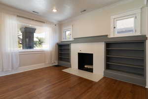 Upstairs Fireplace