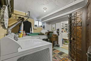 Lots of Storage off the Laundry