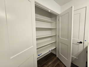 View of closet