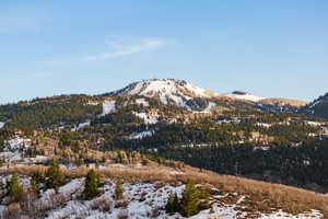 View of mountain background