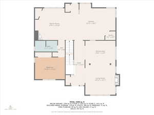 View of floor plan / room layout