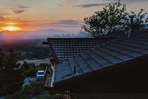View of property featuring a mountain view