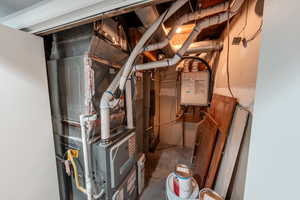 Utilities featuring water heater