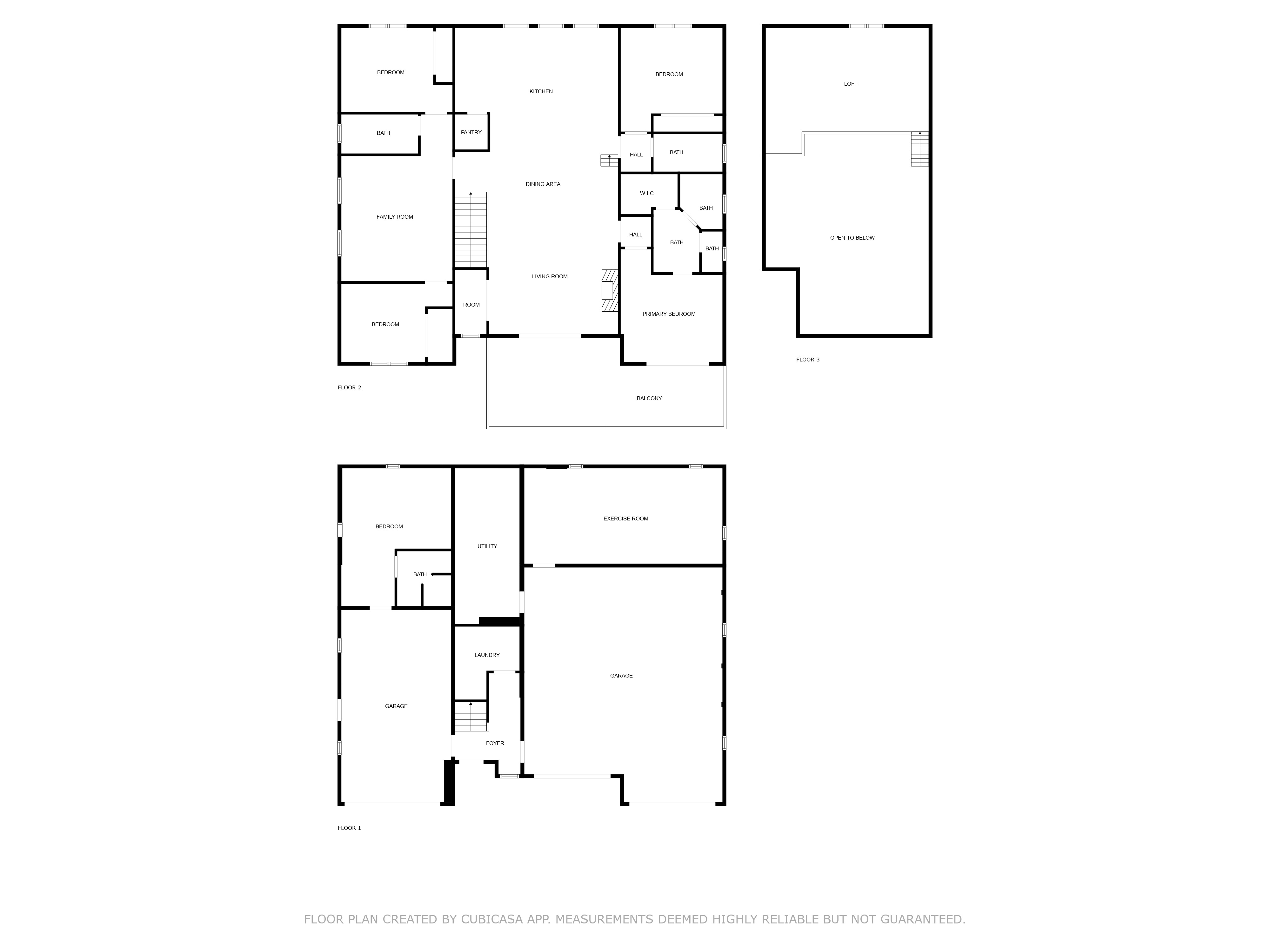 View of home floor plan