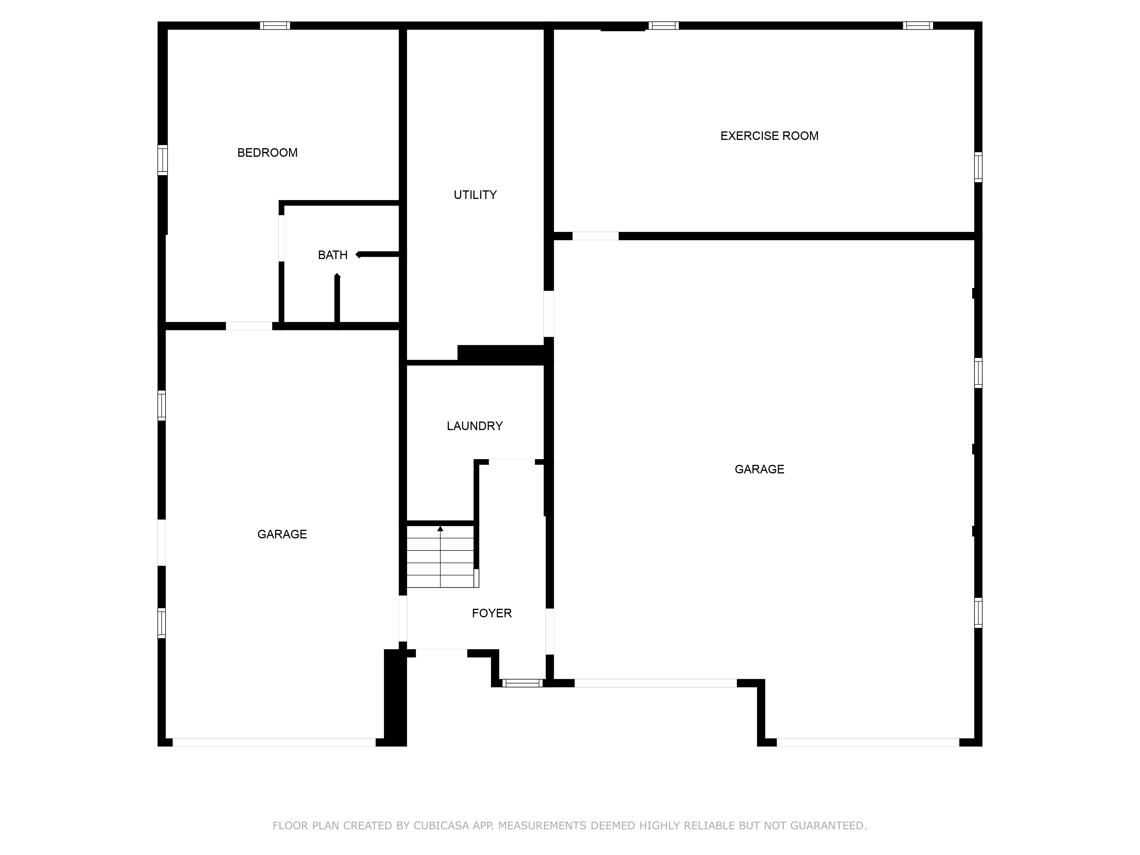 View of room layout
