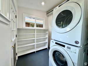 Bright, Clean Laundry Room!