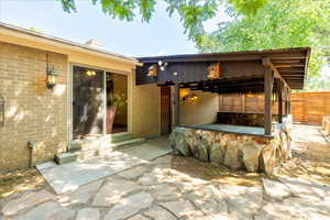 View of patio / terrace with entry steps