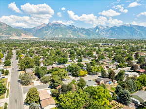 Aerial view of mountains