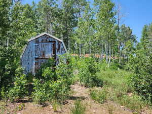 View of shed