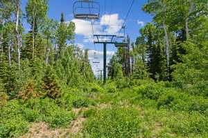 View of basketball court