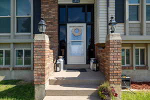 Doorway to property