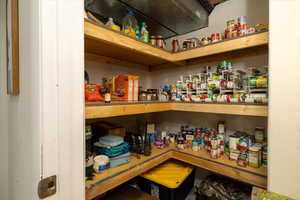 View of storage area