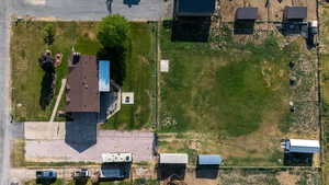 Aerial view of property and surrounding area