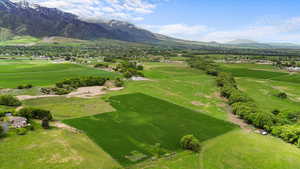 Bird's eye view of mountains