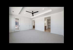 Primary Suite to Covered Patio & Bathroom