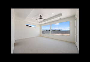 Primary Suite Picture Windows to Back Yard