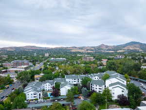 View of property location featuring mountains