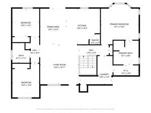 View of home floor plan