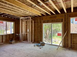 View of family room