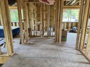 Upstairs landing area
