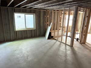 View of basement