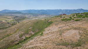 View of mountain background