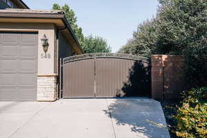View of gate