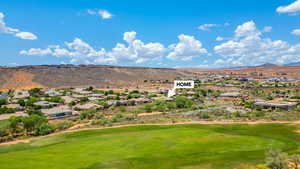 Located across wash is the #3 Coral Canyon Hole