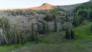 View of mountain background